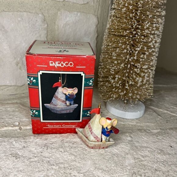 Enesco Treasury “ Sea-mans’s Greetings” 1990/1991 - Picture 1 of 2